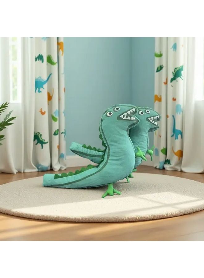 Mr Dinosaur Plush Pillow Stuffed Toy Holiday Christmas Gift - Image 4